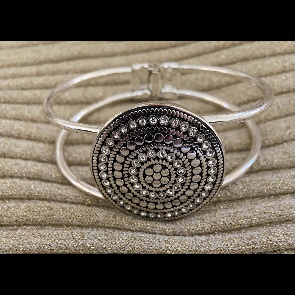Silver Bangle type Bracelet